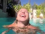 Lena Nicole Is Swimming Naked