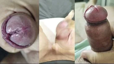 A novinha safada alisou sua bucetinha e me deixou excitado até gozar