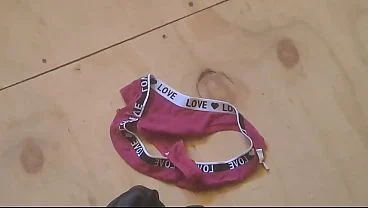 A young female college student practices morning oral sex after showering.