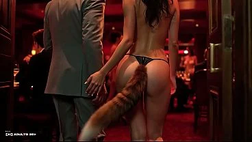 [AI-generated] Oriental Techno (watch with sound) Luxury AI Strip Club – Fox Tail Hostess, Sensual Go-Go Dancers & Private VIP Tease