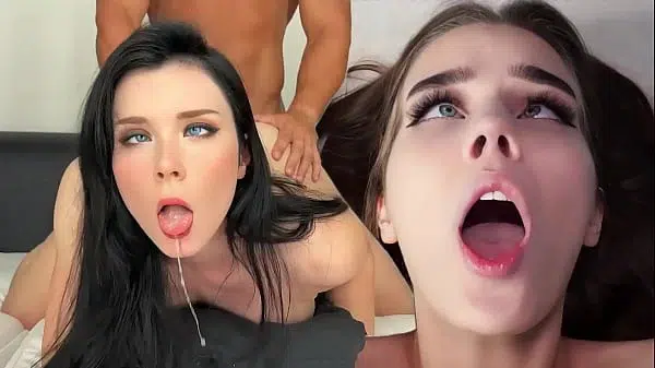 BEST OF AHEGAO – TEENS FUCKED ROUGH AND TURNED INTO MINDLESS CUM DUMPSTERS – Sweetie Fox / Alina Foxxx / Laruna Mave