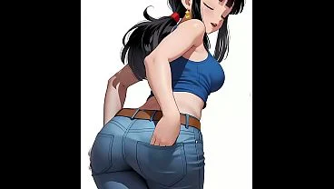 Chicas anime quitándose la ropa