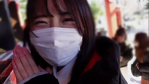 【素人ハメ撮り】学校サボって好きピに会いにきちゃう超絶キュートな女子●生無邪気な笑顔に甘え上手…まさにキュンです