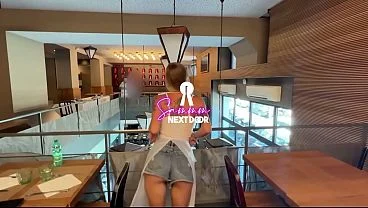 From pizza to cock, she loves eating in Italy – cute NERDY TEEN ( 18) giving a blowjob
