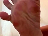 Maitresse Madelines solo foot fetish POV