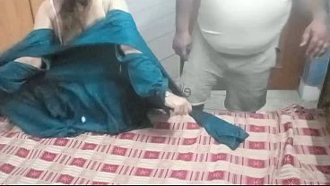 Morning xxx video MMS of a young couple from their bedroom