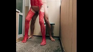 Porno experience with skinny passion milf in stockings