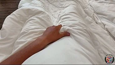 POV: Jerked Husband’s Morning Wood While Fucking Myself With Vibrator – We Cum Together