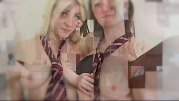 School Girl Edging with Victoria Greene