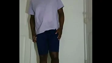 Showing off new haircut for free with room light and no camera flash 2