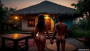 Stepmom Invited Young Guy Into Village and Spent Time With Him (Indian Ai Sex) [AI Generated Porn]