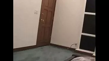 A young porn model in the porn producer’s office. Fucking, masturbating in the shower and pissing in the toilet