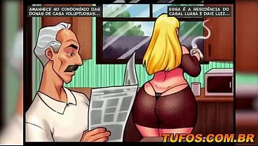 Apresentando Luana, uma loira da bunda enorme! Donas de Casa Voluptuosas Quadrinhos Pornô