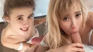FIRST ROUGH THREESOME – Her Tight Pussy Couldn’t Take It – Eyla Moore