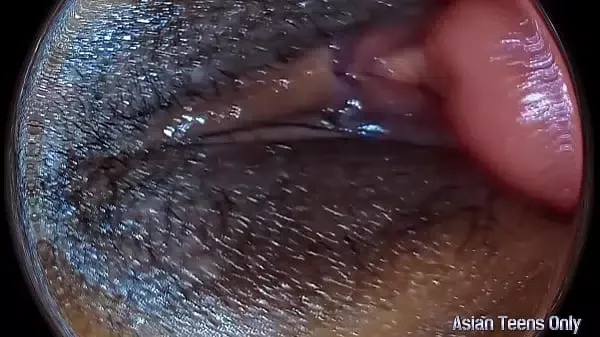 Huge dick fucking giant pussy – the view through spy eyes