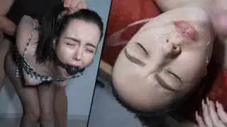 MAMACITA LOVES IT ROUGH – Spanish Babe Gagged, Bent Over And Showered In Cum ´´