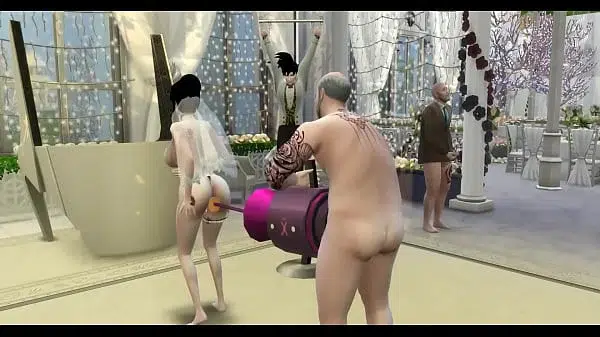 Dragon Ball Porn Epi 27 Goku’s Wedding His Wife and Fucked in Front Her Husband Gets Hard in the Ass Like a Netorare Slut Dragon Ball Porn Hentai
