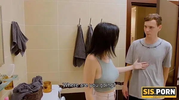 PORN. Kinky guy takes advantage of his own beautiful step ters twat