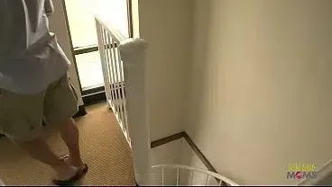 An employee enters the office of the milf who is angered by the clothes he wore. She swiftly reprimands him but her naughty side kicks in so she strips and makes him pummel her juicy ass from behind.