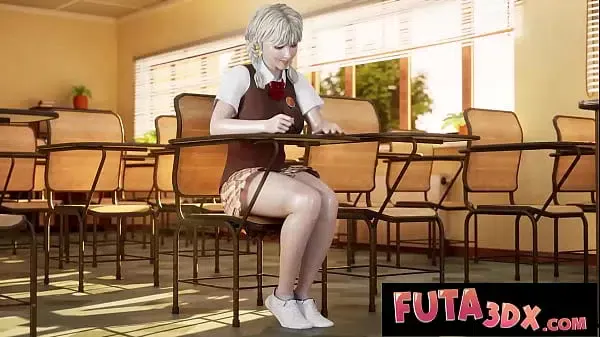 Big Dicked Tutor Fucks Blonde Hard