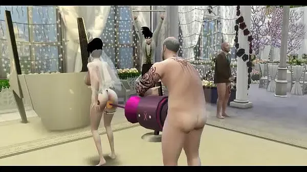 Dragon Ball Porn Epi 27 Goku’s Wedding His Wife and Fucked in Front Her Husband Gets Hard in the Ass Like a Netorare Slut Dragon Ball Porn Hentai